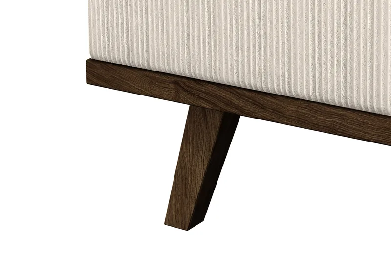 Copenhagen 4-personers Venstrevendt L-formet Chaiselongsofa i Manchester - Beige - Møbler - Sofaer - Sofa med chaiselong