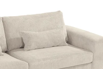 Copenhagen 4-personers Højrevendt L-formet Chaiselongsofa i Manchester - Beige - Møbler - Sofaer - Sofa med chaiselong