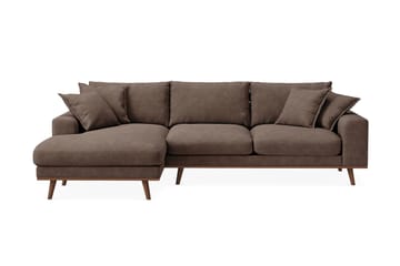 Copenhagen Premium 4-seters Venstrevendt L-formet Dyp Divansofa i Stof