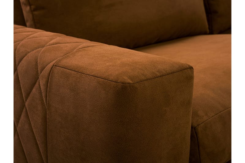Corneliano 3-personers hjørnesofa - Grøn - Møbler - Sofaer - Sofa med chaiselong