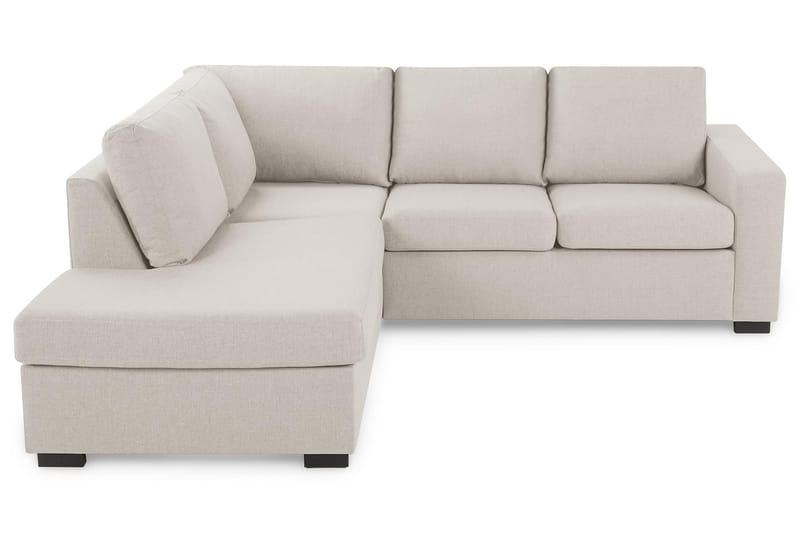 Crazy 2-Pers. Sofa med Chaiselong Venstre - Beige - 2-personer sofa med chaiselong - Sofa med chaiselong