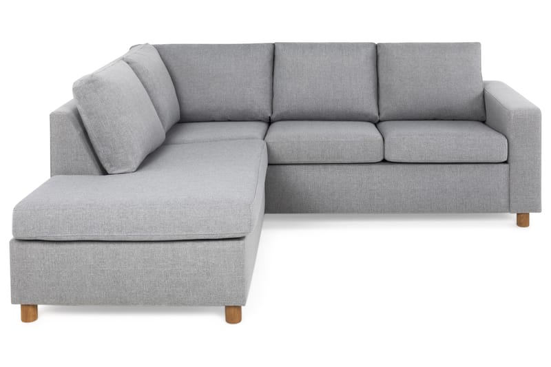 Crazy 2-Pers. Sofa med Chaiselong Venstre - Lysegrå - Møbler - Sofaer - Sofa med chaiselong