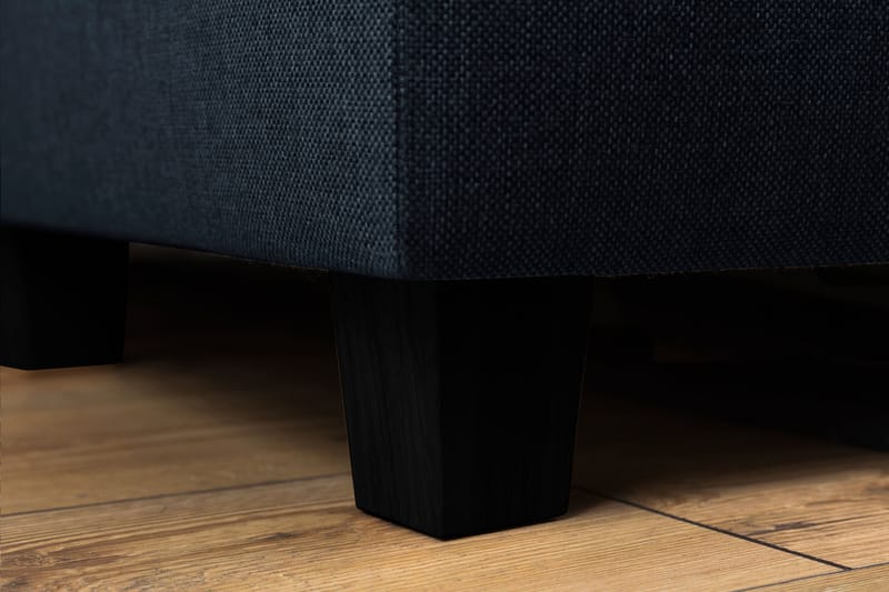 Crazy 3-personers Vendbar L-formet Chaiselongsofa i Stof - Blå - Møbler - Sofaer - Sofa med chaiselong