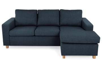 Crazy 3-personers Vendbar L-formet Chaiselongsofa i Stof