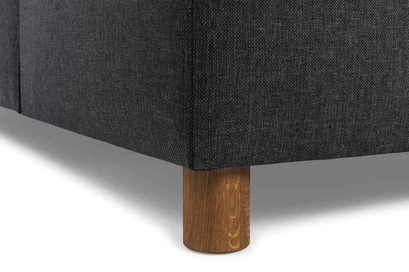 Crazy 3-personers Vendbar L-formet Chaiselongsofa i Stof - Antracit - Møbler - Sofaer - Sofa med chaiselong - 3 personers sofa med chaiselong