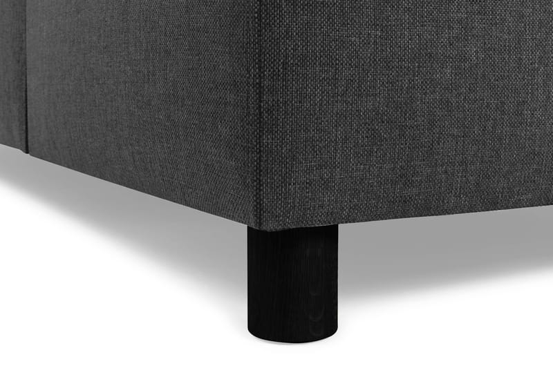 Crazy 3-personers Højrevendt L-formet Chaiselongsofa i Stof - Antracit - Møbler - Sofaer - Sofa med chaiselong - 3 personers sofa med chaiselong