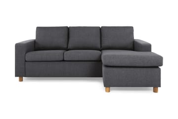 Crazy 3-personers Vendbar L-formet Chaiselongsofa i Stof
