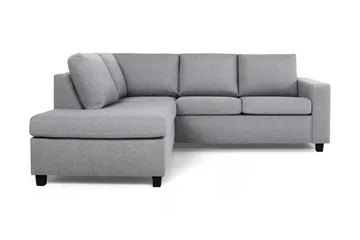 Crazy 3-personers Venstrevendt L-formet Chaiselongsofa i Stof