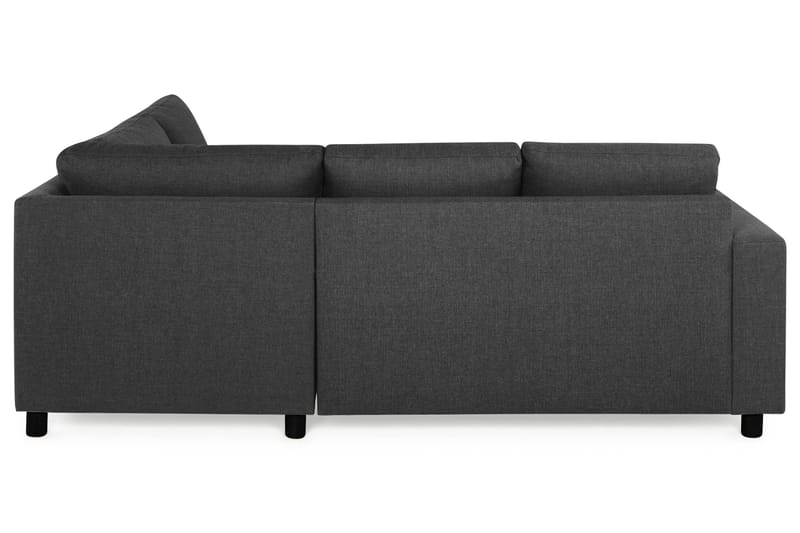 Crazy 3-personers Højrevendt L-formet Chaiselongsofa i Stof - Antracit - Møbler - Sofaer - Sofa med chaiselong