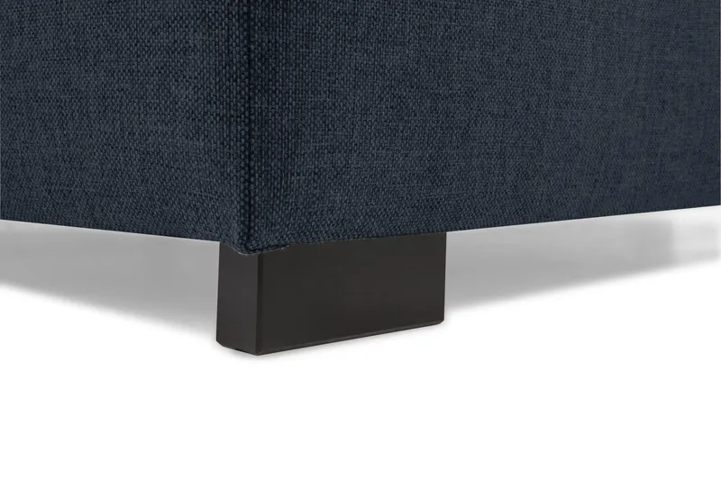 Crazy 3-personers Venstrevendt L-formet Chaiselongsofa i Stof - Blå - Møbler - Sofaer - Sofa med chaiselong