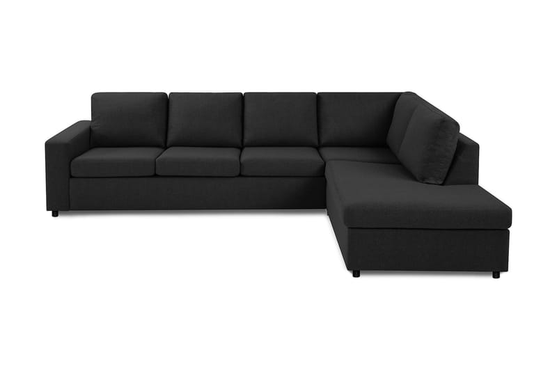 Crazy 3-Pers. Sofa med Chaiselong Højre - Antracit - Møbler - Sofaer - Sofa med chaiselong