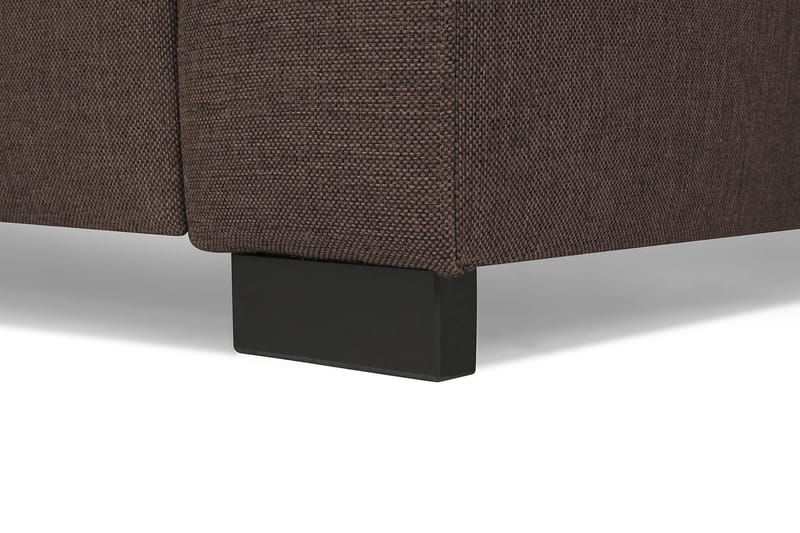 Crazy 3-Pers. Chaiselongsofa Vendbar - Brun - Sofa med chaiselong - 3 personers sofa med chaiselong