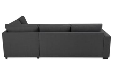 Crazy 3-personers Højrevendt L-formet Chaiselongsofa i Stof - Mørkegrå - Møbler - Sofaer - Sofa med chaiselong