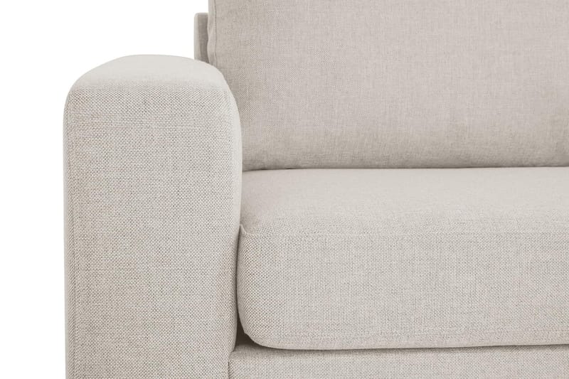 Crazy 3-personers Højrevendt L-formet Chaiselongsofa i Stof - Beige - Møbler - Sofaer - Sofa med chaiselong