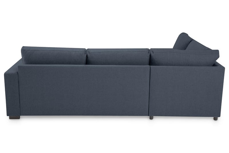 Crazy 3-personers Venstrevendt L-formet Chaiselongsofa i Stof - Blå - Møbler - Sofaer - Sofa med chaiselong
