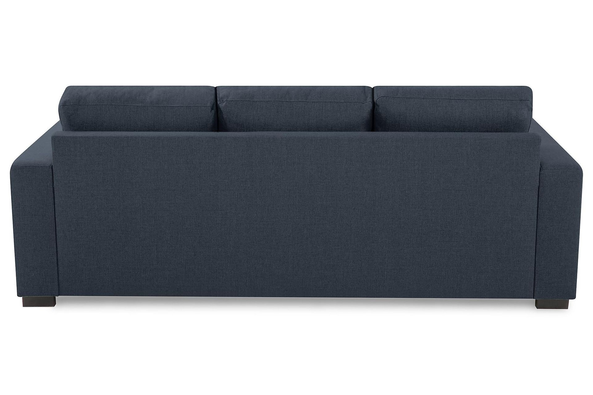 Crazy 3-personers Vendbar L-formet Chaiselongsofa i Stof - Blå - Møbler - Sofaer - Sofa med chaiselong