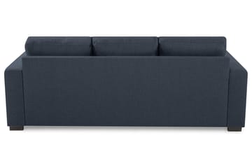 Crazy 3-personers Vendbar L-formet Chaiselongsofa i Stof - Blå - Møbler - Sofaer - Sofa med chaiselong