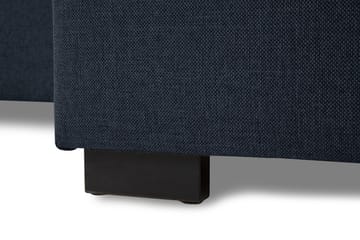 Crazy 3-personers Vendbar L-formet Chaiselongsofa i Stof - Blå - Møbler - Sofaer - Sofa med chaiselong