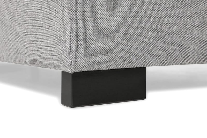 Crazy 3-personers Venstrevendt L-formet Chaiselongsofa i Stof - Grå - Møbler - Sofaer - Sofa med chaiselong - 2-personer sofa med chaiselong