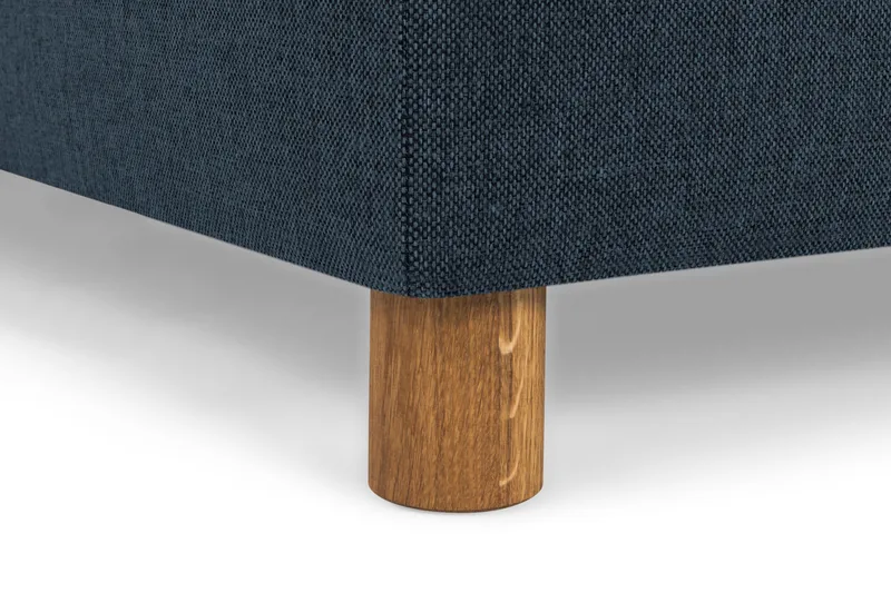 Crazy 3-personers Venstrevendt L-formet Chaiselongsofa i Stof - Blå - Møbler - Sofaer - Sofa med chaiselong - 2-personer sofa med chaiselong