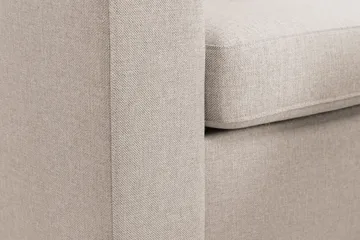 Crazy 3-personers Vendbar L-formet Chaiselongsofa i Stof - Beige - Møbler - Sofaer - Sofa med chaiselong