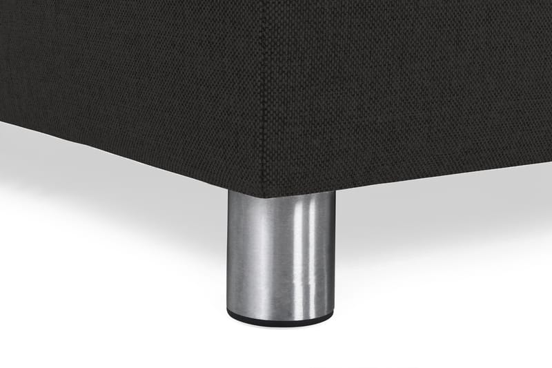 Crazy 3-personers Venstrevendt L-formet Chaiselongsofa i Stof - Antracit - Møbler - Sofaer - Sofa med chaiselong - 2-personer sofa med chaiselong