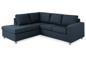 Crazy 3-personers Venstrevendt L-formet Chaiselongsofa i Stof