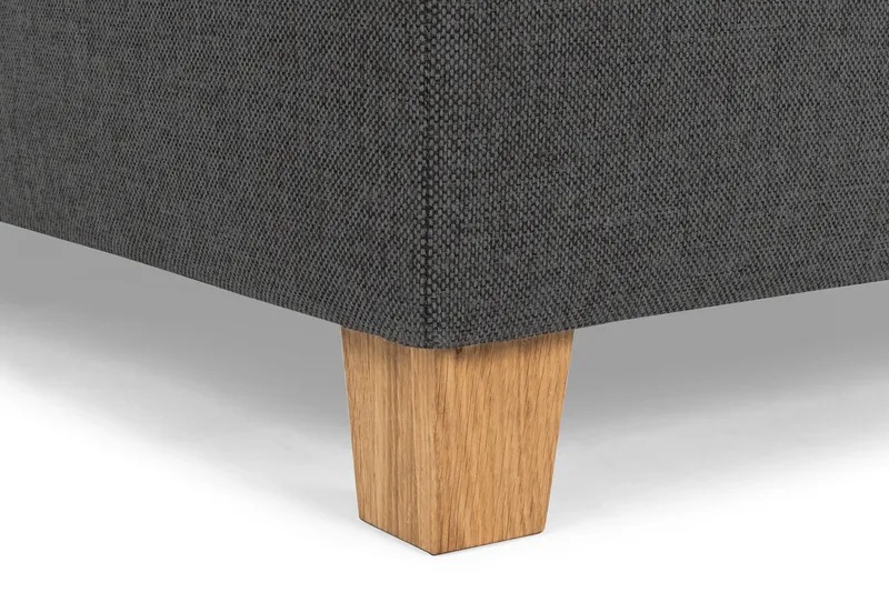 Crazy 3-personers Venstrevendt L-formet Chaiselongsofa i Stof - Mørkegrå - Møbler - Sofaer - Sofa med chaiselong - 2-personer sofa med chaiselong