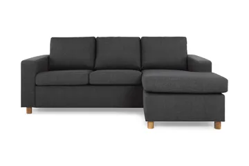 Crazy 3-personers Vendbar L-formet Chaiselongsofa i Stof
