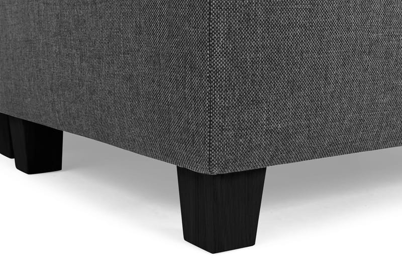 Crazy 3-personers Højrevendt L-formet Chaiselongsofa i Stof - Antracit - Møbler - Sofaer - Sofa med chaiselong - 2-personer sofa med chaiselong