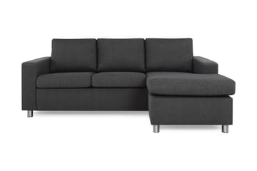 Crazy 3-personers Vendbar L-formet Chaiselongsofa i Stof