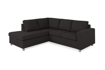 Crazy 3-personers Venstrevendt L-formet Chaiselongsofa i Stof