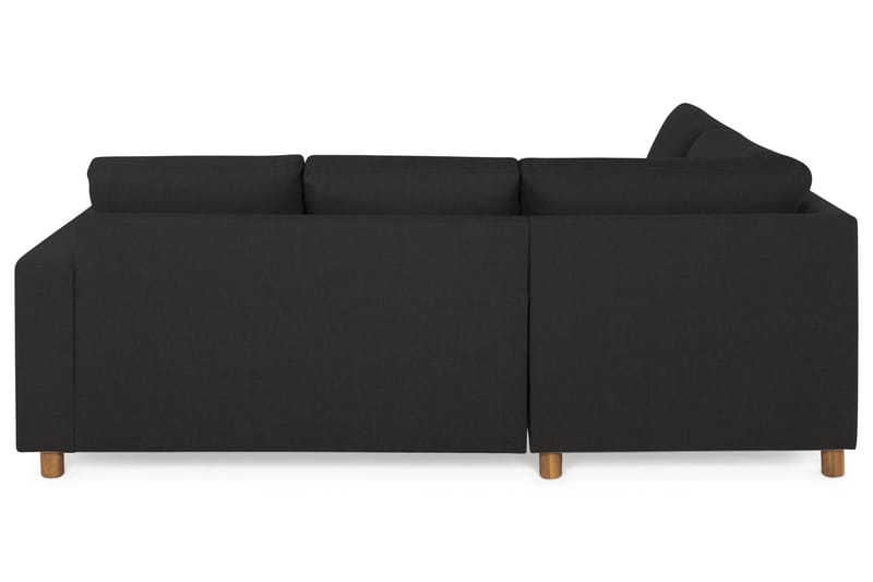 Crazy 3-personers Venstrevendt L-formet Chaiselongsofa i Stof - Antracit - Møbler - Sofaer - Sofa med chaiselong