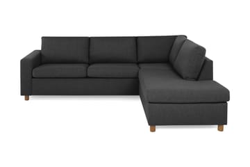 Crazy 3-personers Højrevendt L-formet Chaiselongsofa i Stof
