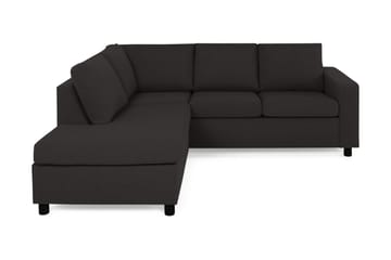 Crazy 3-personers Venstrevendt L-formet Chaiselongsofa i Stof