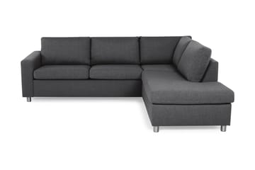 Crazy 3-personers Højrevendt L-formet Chaiselongsofa i Stof