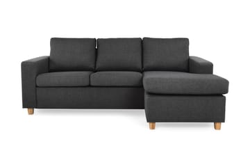 Crazy 3-personers Vendbar L-formet Chaiselongsofa i Stof