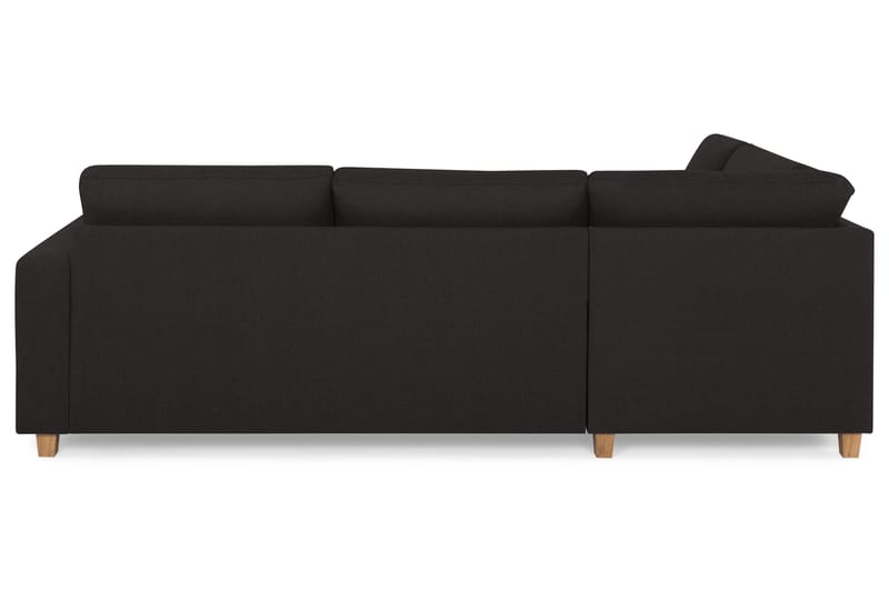 Crazy 3-personers Venstrevendt L-formet Chaiselongsofa i Stof - Antracit - Møbler - Sofaer - Sofa med chaiselong