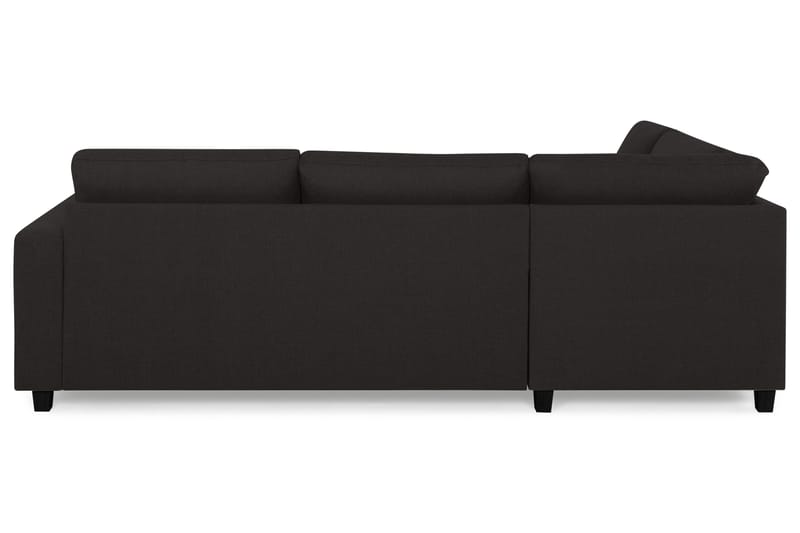 Crazy 3-personers Venstrevendt L-formet Chaiselongsofa i Stof - Antracit - Møbler - Sofaer - Sofa med chaiselong