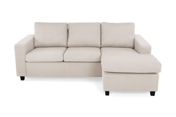 Crazy 3-personers Vendbar L-formet Chaiselongsofa i Stof