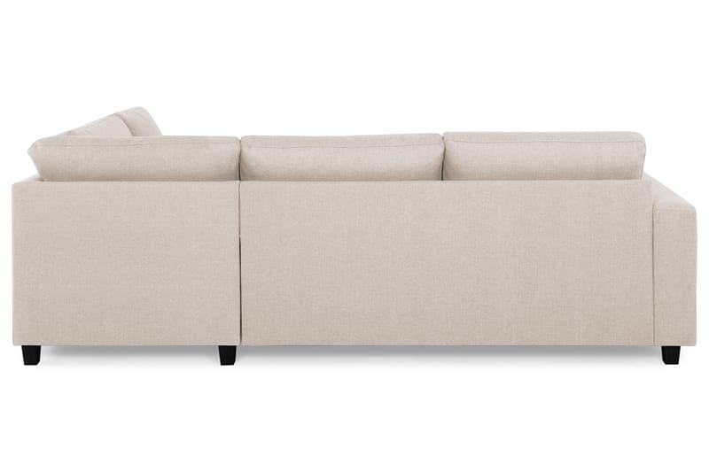 Crazy 3-personers Højrevendt L-formet Chaiselongsofa i Stof - Beige - Møbler - Sofaer - Sofa med chaiselong