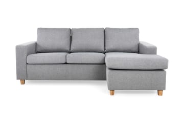 Crazy 3-personers Vendbar L-formet Chaiselongsofa i Stof