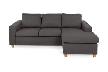 Crazy 3-personers Vendbar L-formet Chaiselongsofa i Stof