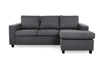 Crazy 3-personers Vendbar L-formet Chaiselongsofa i Stof