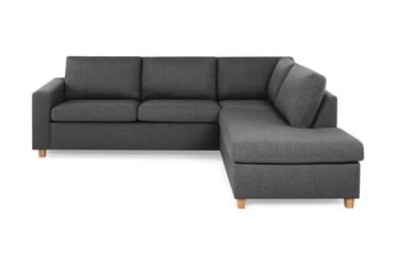 Crazy 3-personers Højrevendt L-formet Chaiselongsofa i Stof