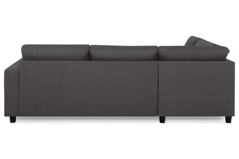 Crazy 3-personers Venstrevendt L-formet Chaiselongsofa i Stof - Mørkegrå - Møbler - Sofaer - Sofa med chaiselong