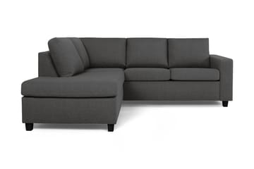 Crazy 3-personers Venstrevendt L-formet Chaiselongsofa i Stof