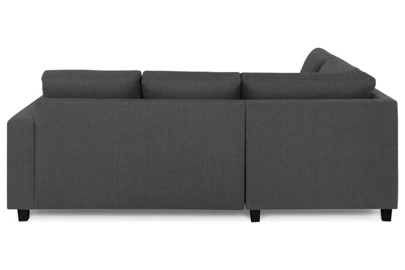 Crazy 3-personers Venstrevendt L-formet Chaiselongsofa i Stof - Mørkegrå - Møbler - Sofaer - Sofa med chaiselong