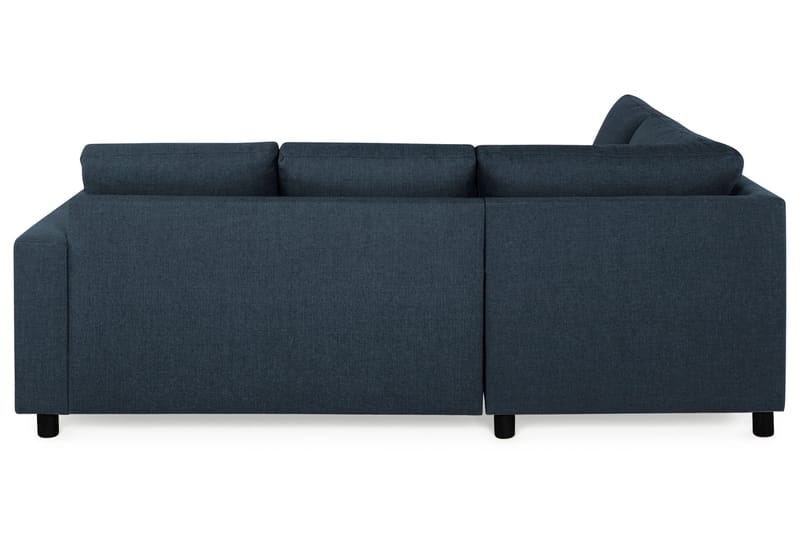Crazy 3-personers Venstrevendt L-formet Chaiselongsofa i Stof - Blå - Møbler - Sofaer - Sofa med chaiselong