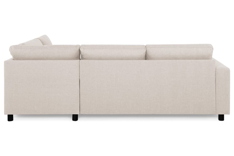 Crazy 3-personers Højrevendt L-formet Chaiselongsofa i Stof - Beige - Møbler - Sofaer - Sofa med chaiselong